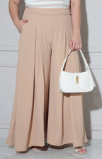 Pantalón beige amplio - PANTALON Boutiquemirel 