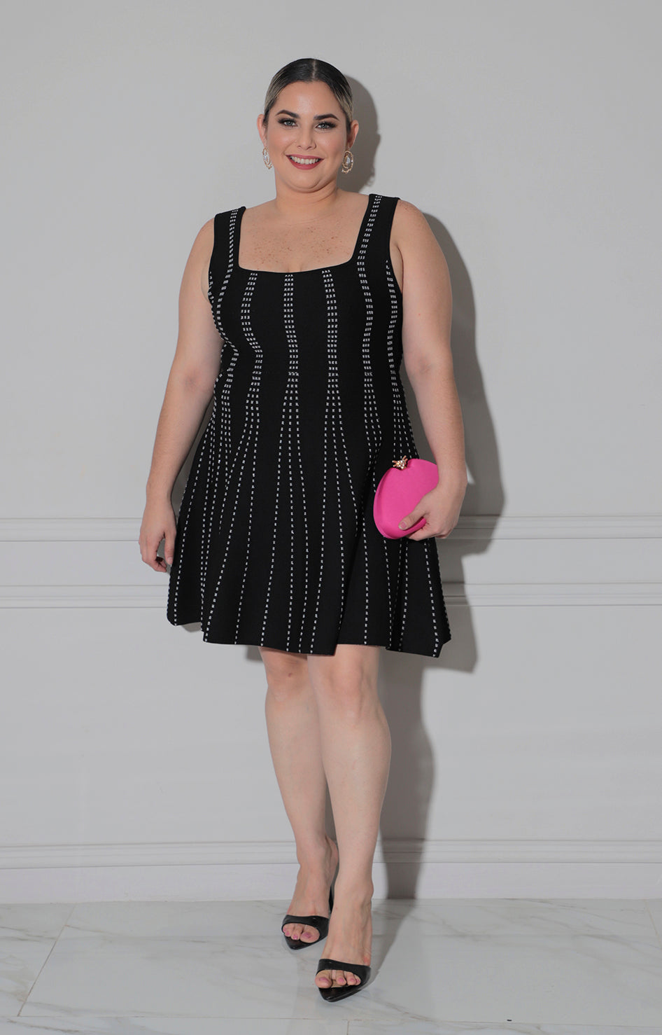 Vestido negro de tirantes - VESTIDO XL Boutiquemirel 