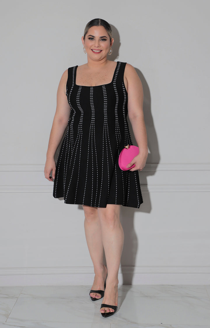 Vestido negro de tirantes - VESTIDO XL Boutiquemirel 