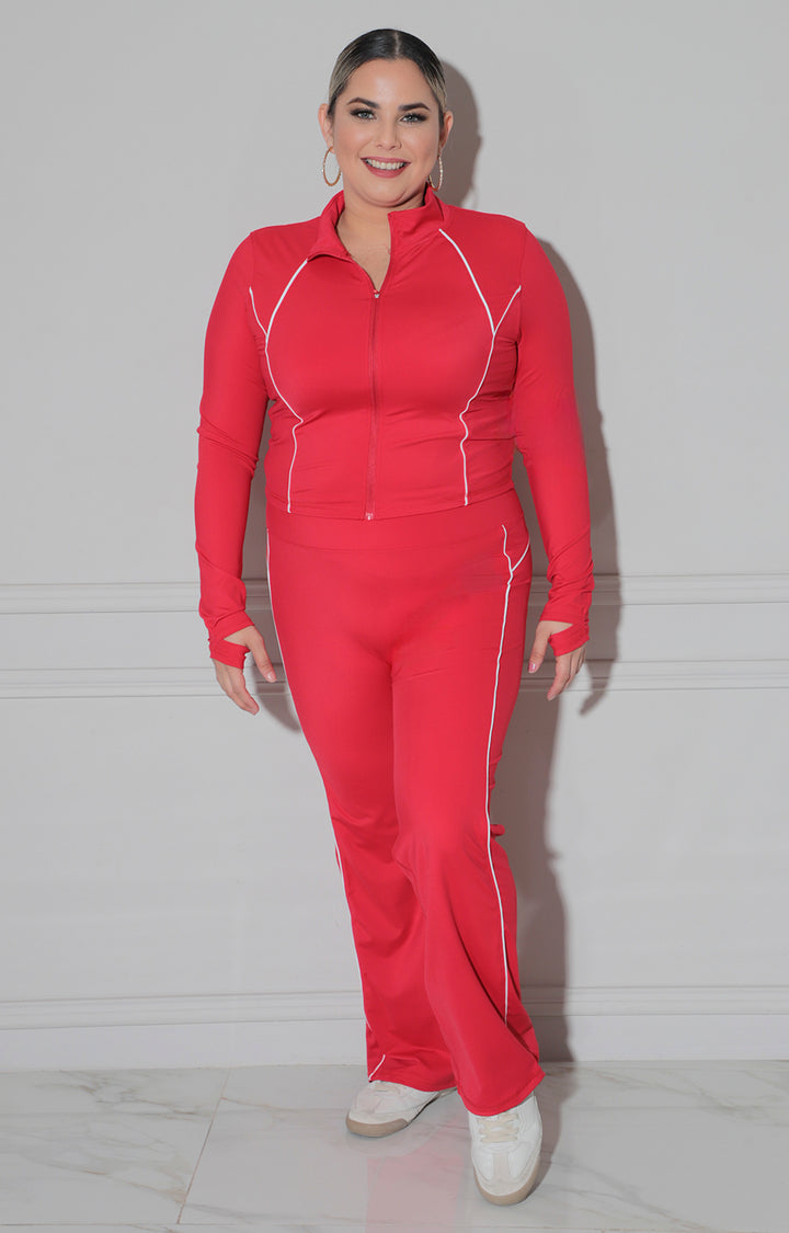 Conjunto rojo deportivo - CONJUNTO CURVY Boutiquemirel 