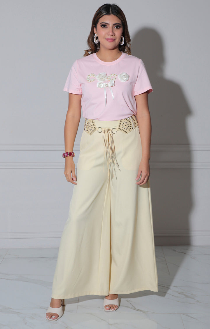 Pantalón amarillo - PANTALON REGULAR Boutiquemirel 