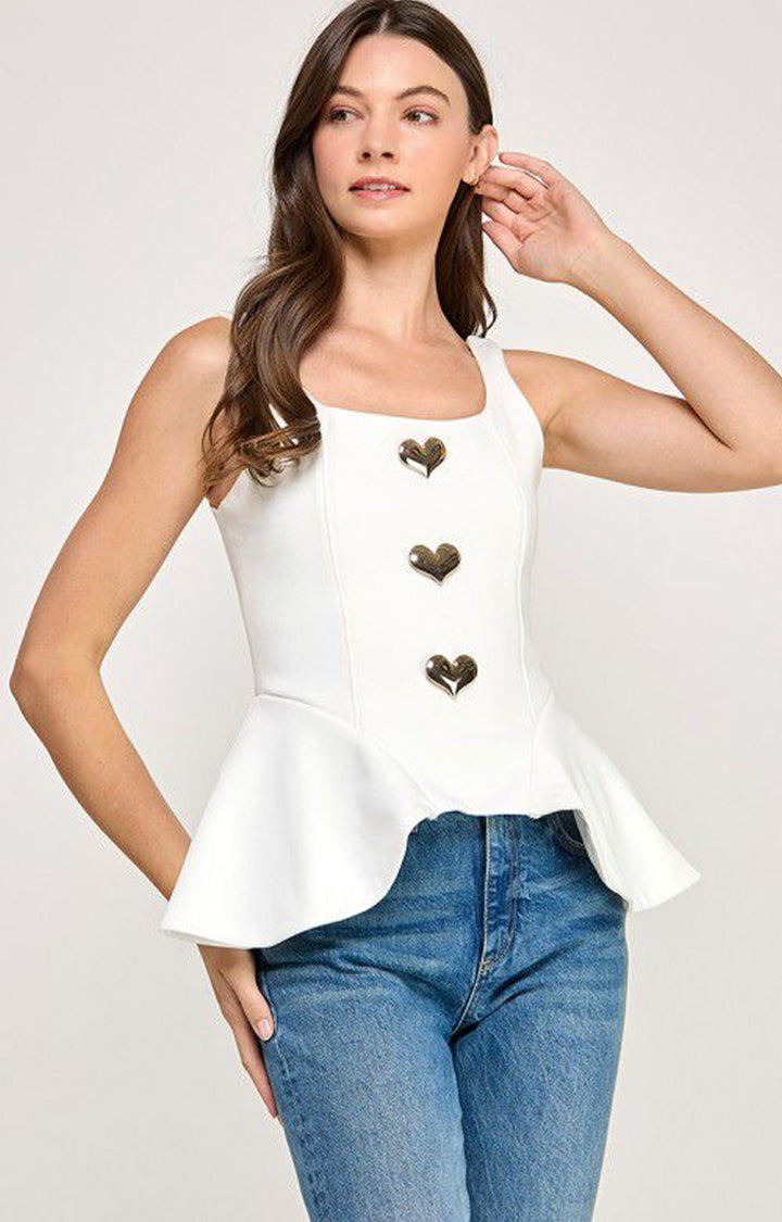 Blusa de tirantes blanca - BLUSAS REGULAR Boutiquemirel 