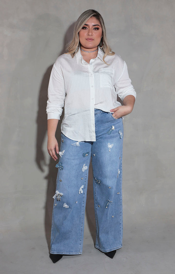 Camisera blanca - BLUSA XL Boutiquemirel 