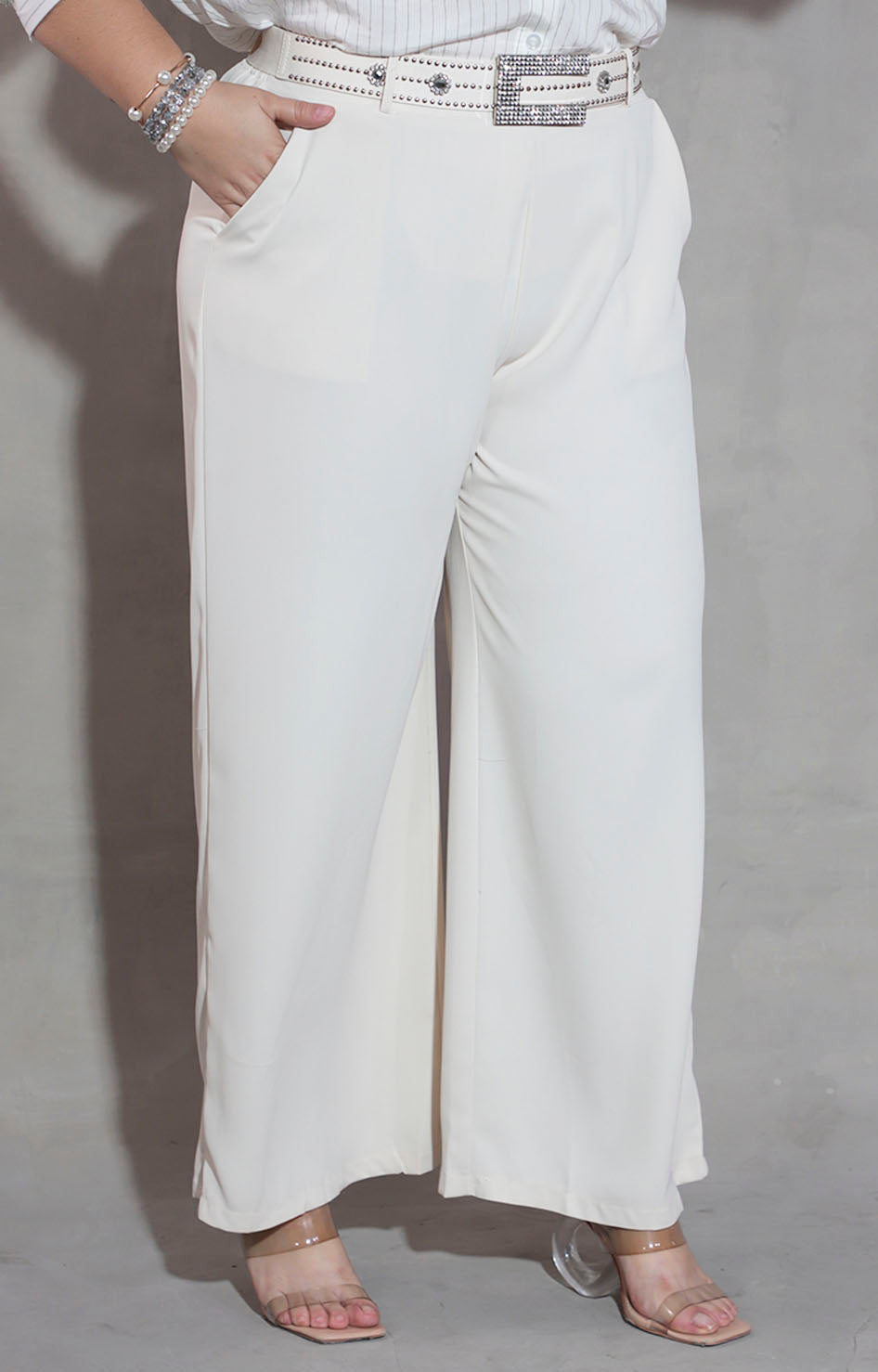 Pantalón formal beige - PANTALON XL Boutiquemirel 