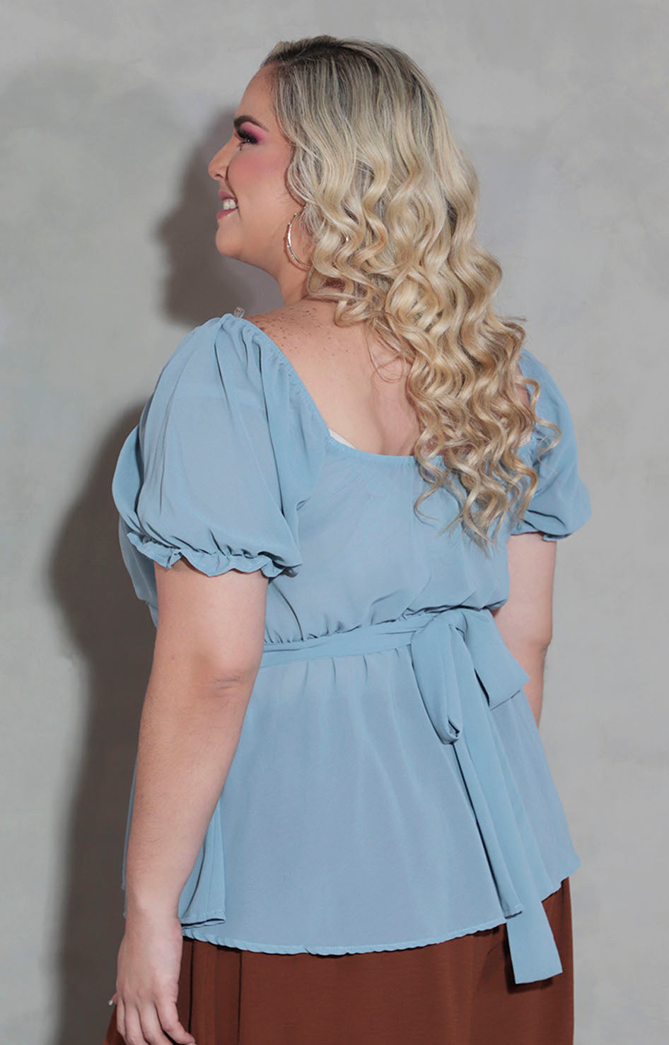 Blusa azul - BLUSA XL Boutiquemirel 