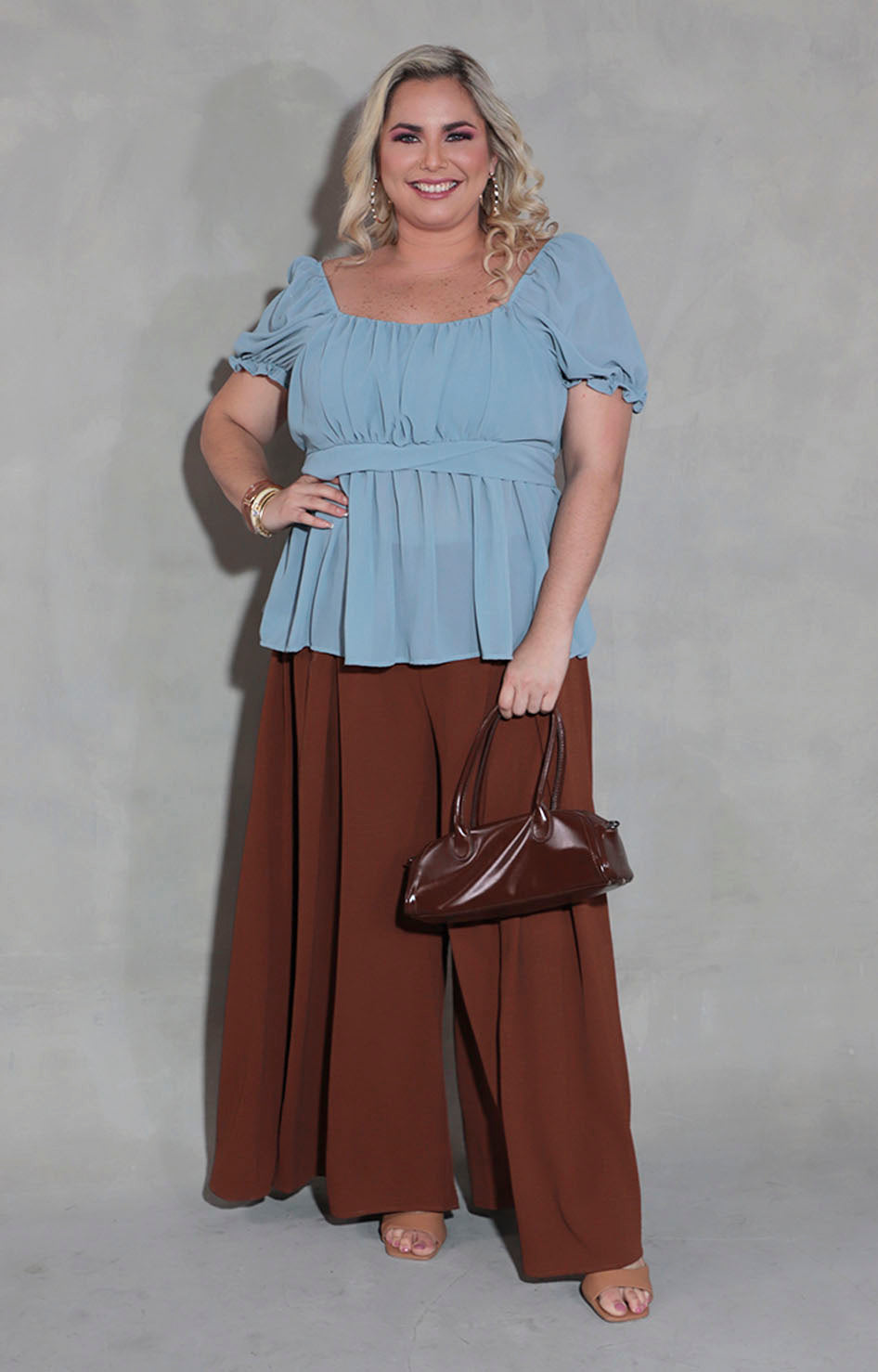 Blusa azul - BLUSA XL Boutiquemirel 