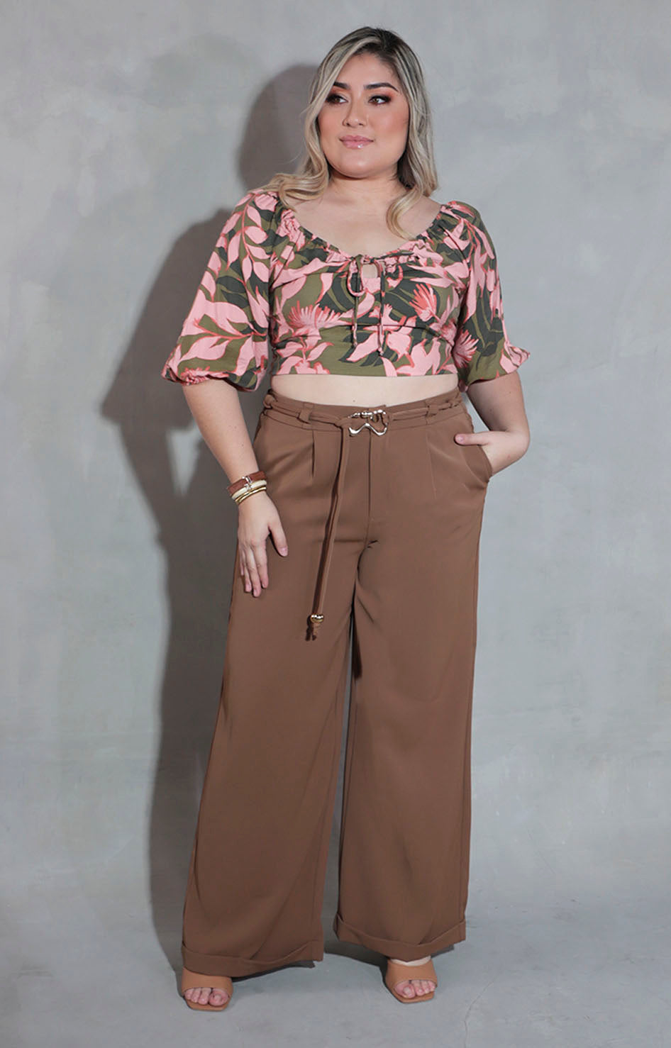 Pantalón formal café - PANTALON XL Boutiquemirel 