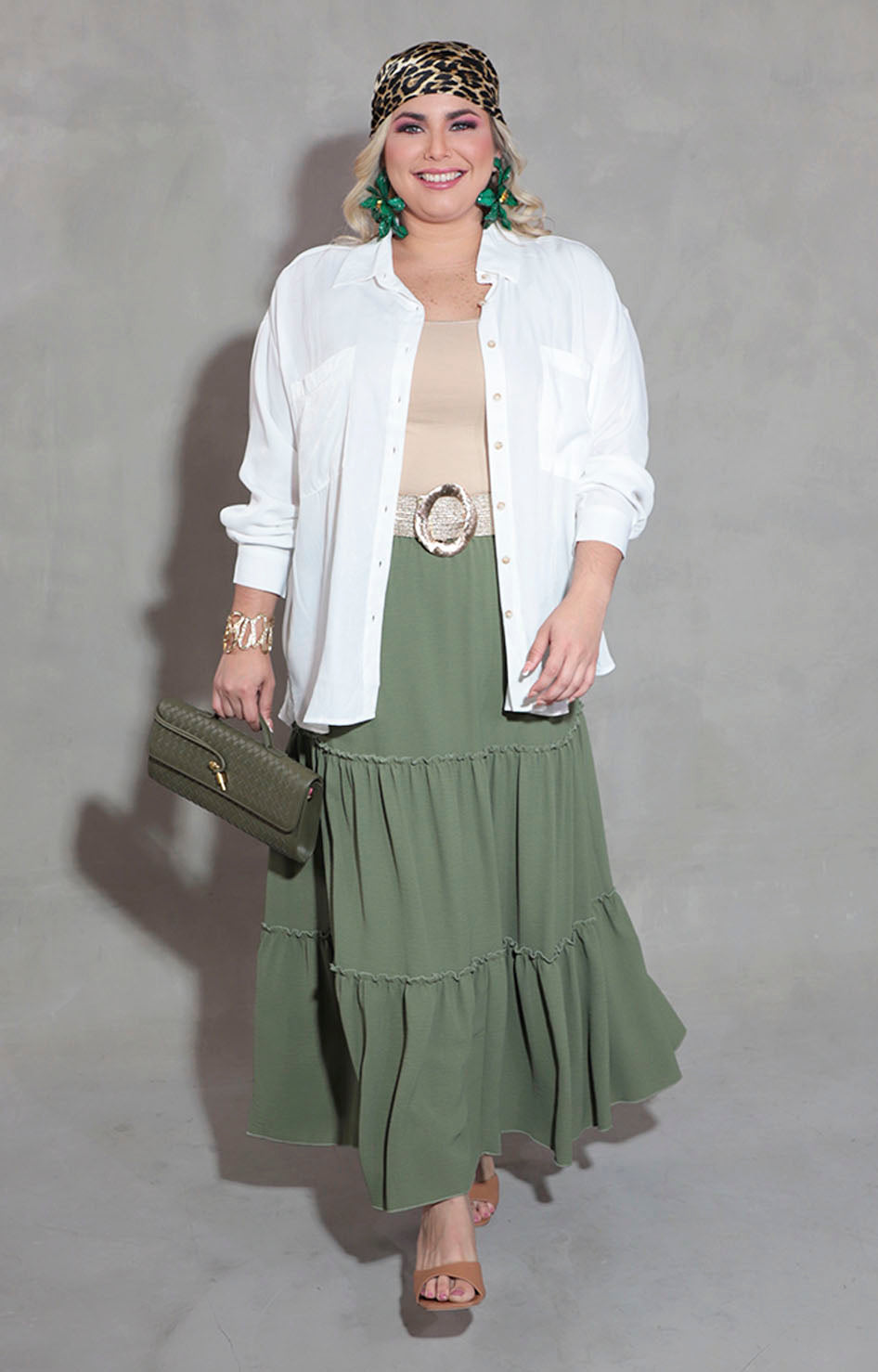 Falda verde - FALDA XL Boutiquemirel 