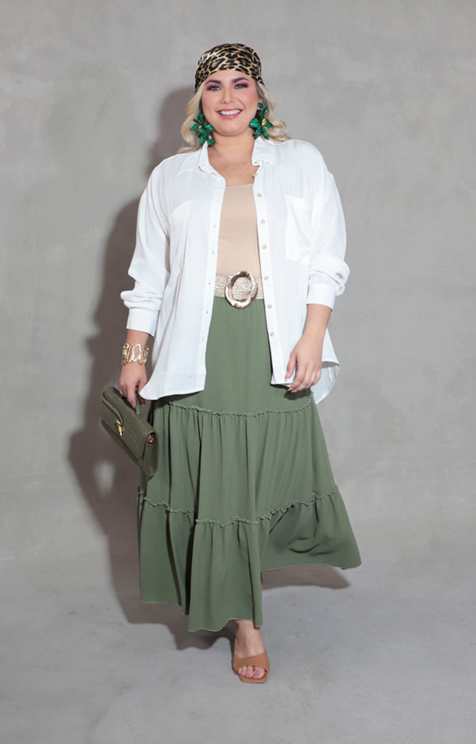 Falda verde - FALDA XL Boutiquemirel 