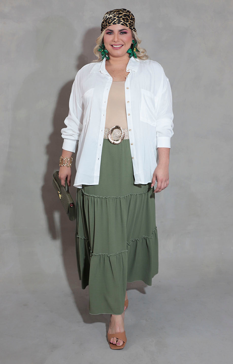 Falda verde - FALDA XL Boutiquemirel 