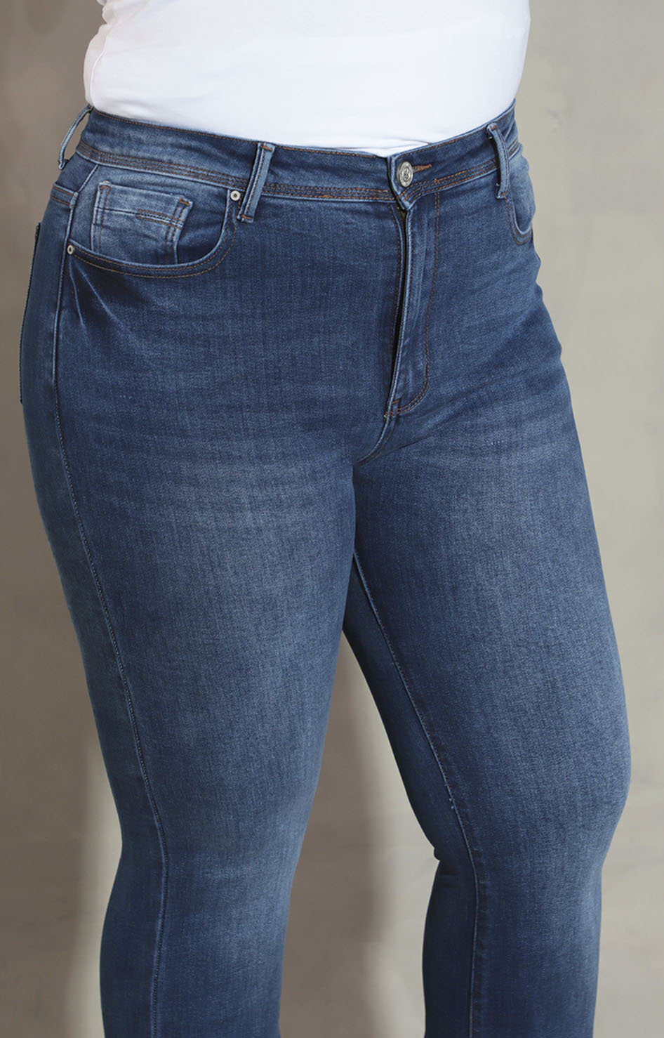 Pantalón denim flare - PANTALON XL Boutiquemirel 