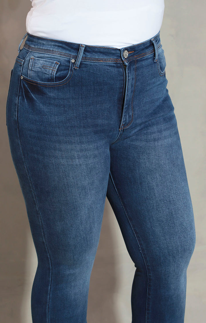 Pantalón denim flare - PANTALON XL Boutiquemirel 