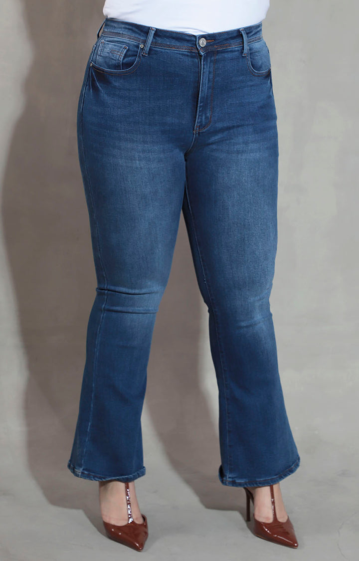 Pantalón denim flare - PANTALON XL Boutiquemirel 