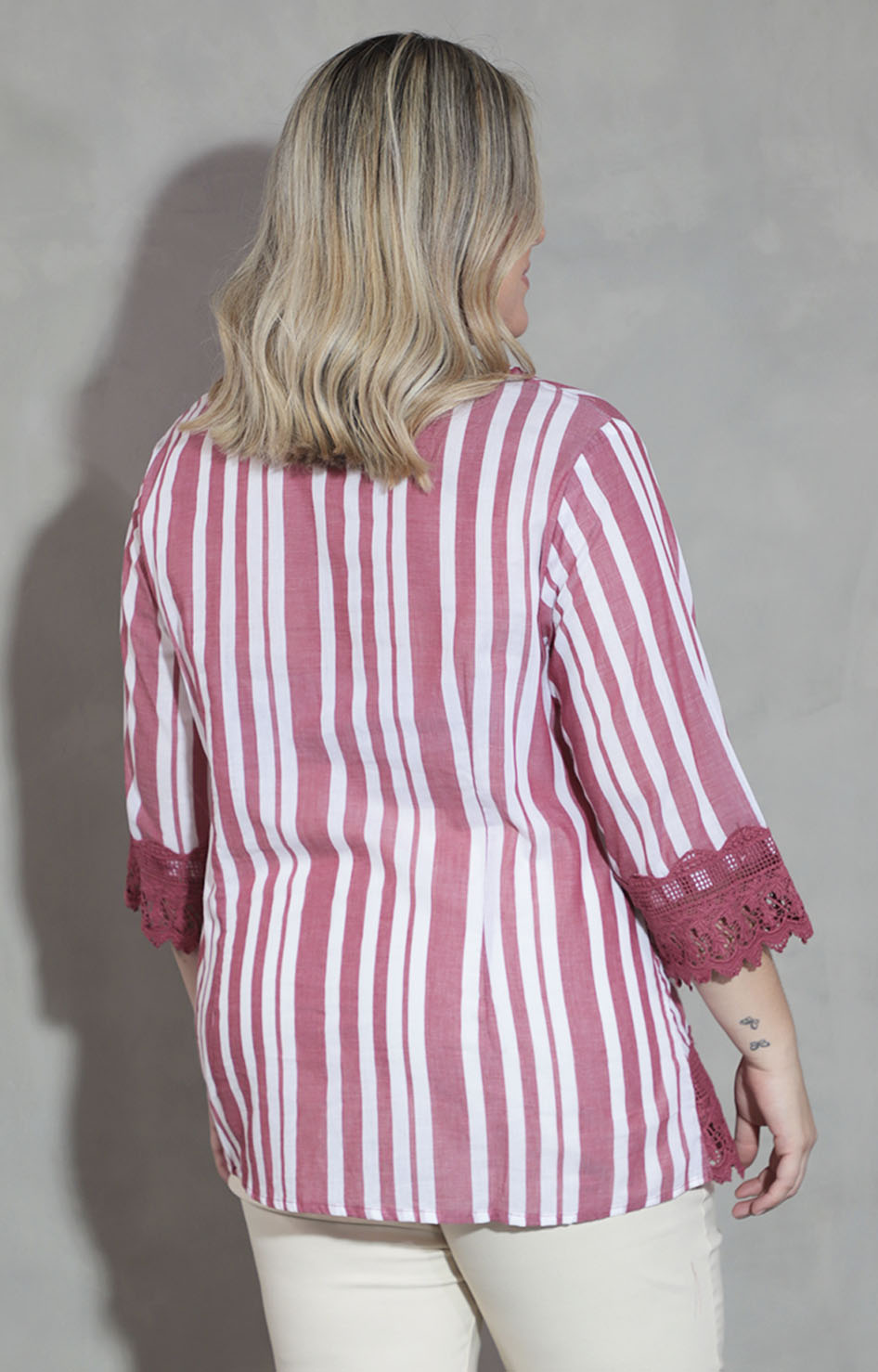 Blusa roja estampada - BLUSA XL Boutiquemirel 