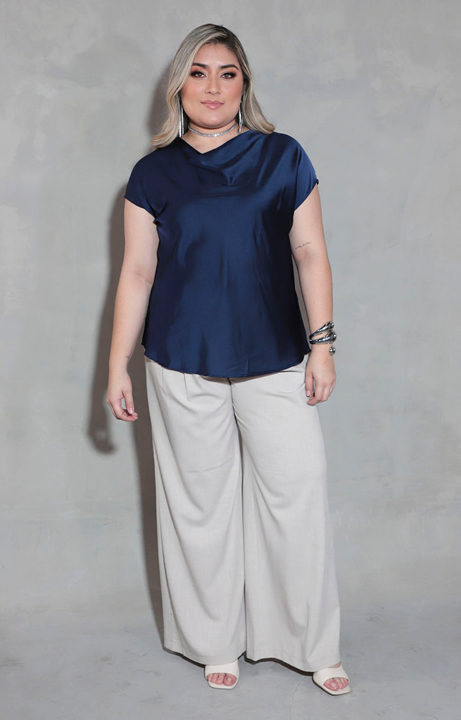 Blusa azul marino - BLUSA XL Boutiquemirel 