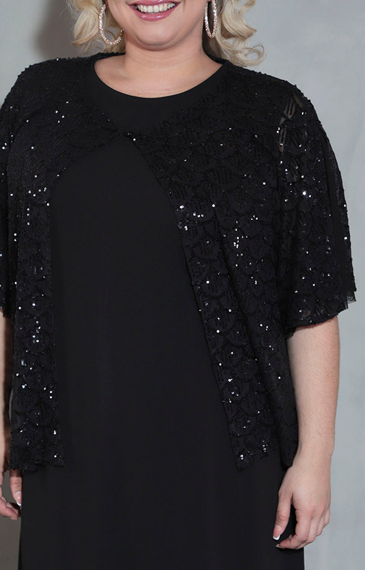 Vestido negro de gala - VESTIDO XL Boutiquemirel 