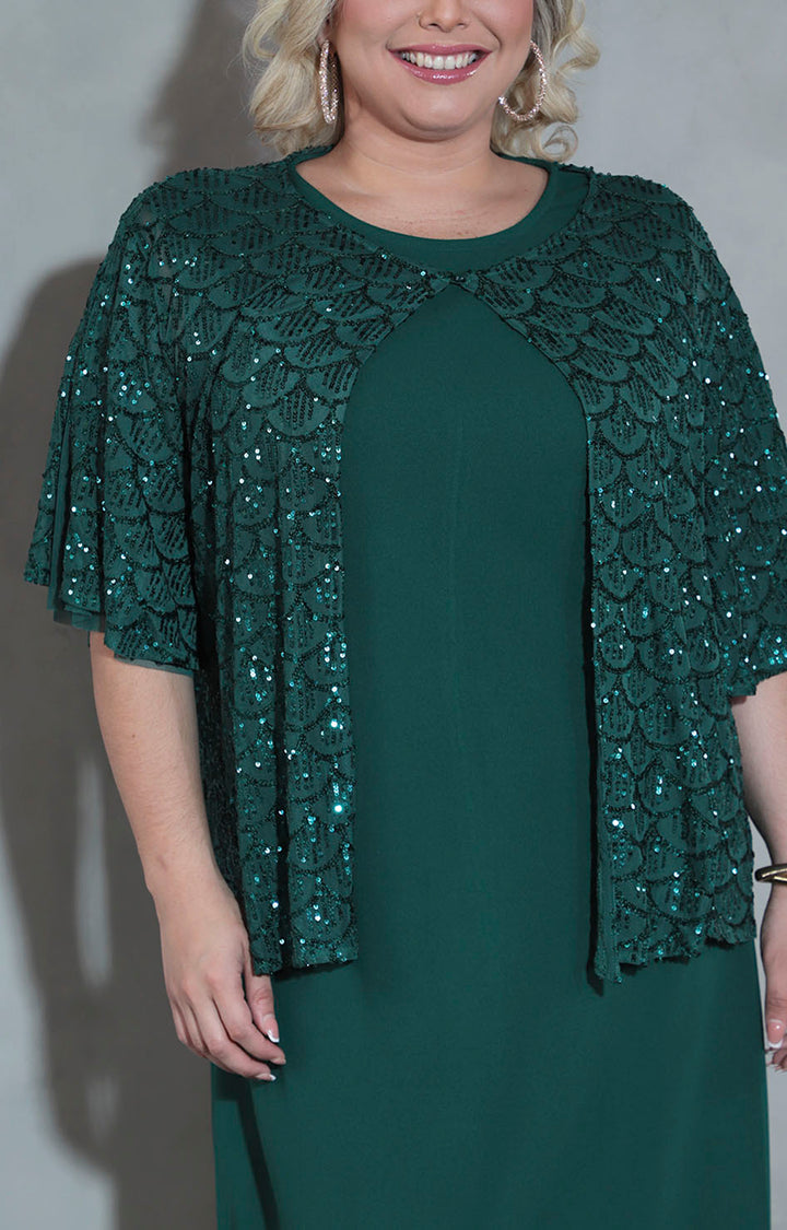 Vestido verde de gala - VESTIDO XL Boutiquemirel 