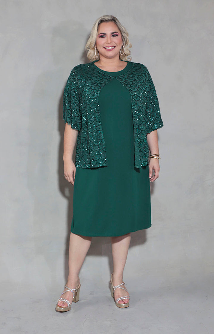 Vestido verde de gala - VESTIDO XL Boutiquemirel 