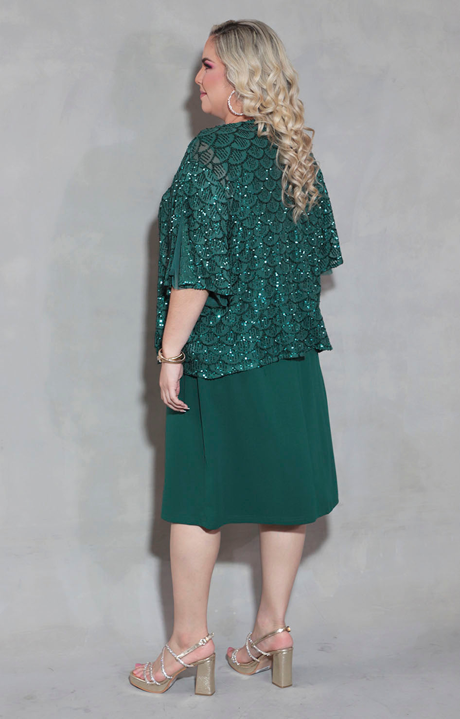 Vestido verde de gala - VESTIDO XL Boutiquemirel 