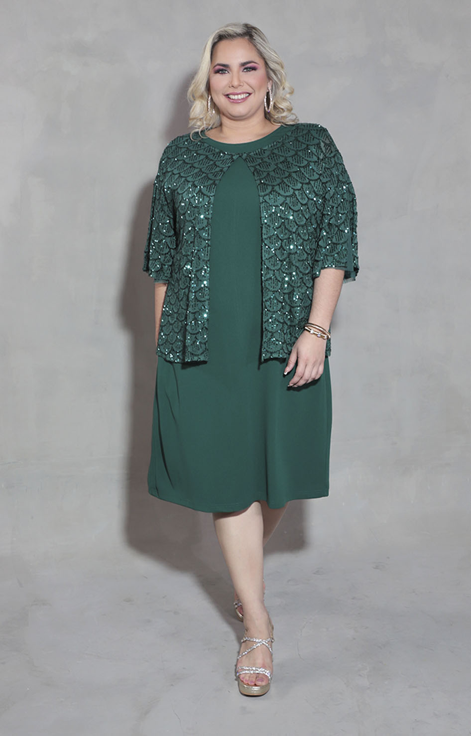 Vestido verde de gala - VESTIDO XL Boutiquemirel 