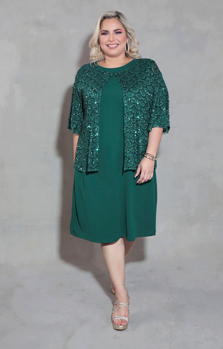 Vestido verde de gala - VESTIDO XL Boutiquemirel 