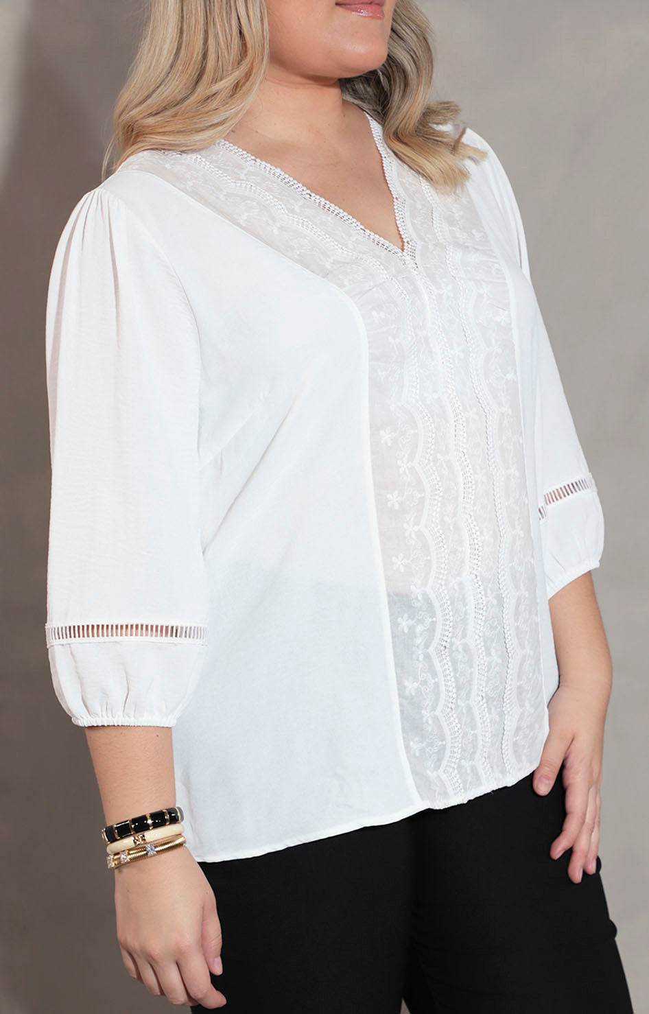 Blusa blanca - BLUSA XL Boutiquemirel 