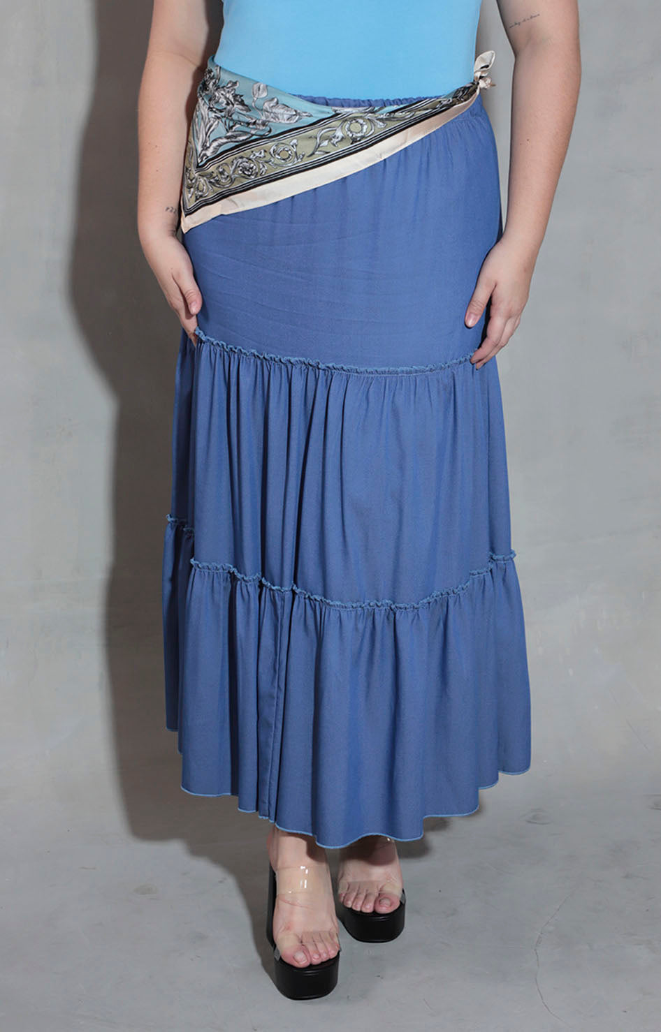 Falda azul - FALDA XL Boutiquemirel 