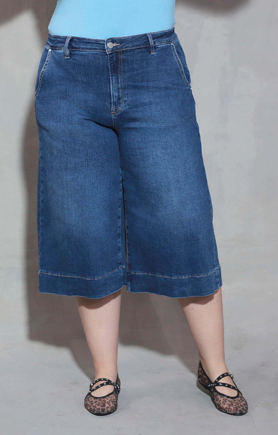 Capri de mezclilla - CAPRI XL Boutiquemirel 