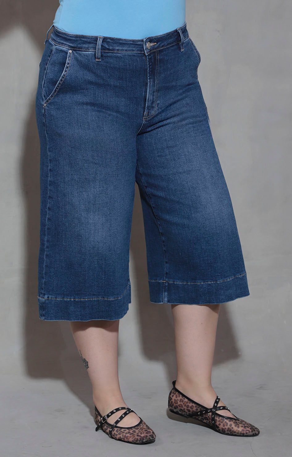 Capri de mezclilla - CAPRI XL Boutiquemirel 