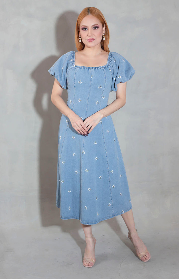 Vestido de mezclilla - VESTIDO Boutiquemirel 