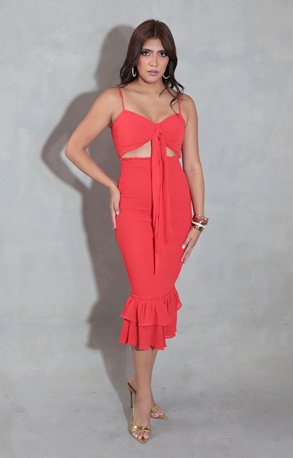 Vestido rojo - VESTIDO Boutiquemirel 