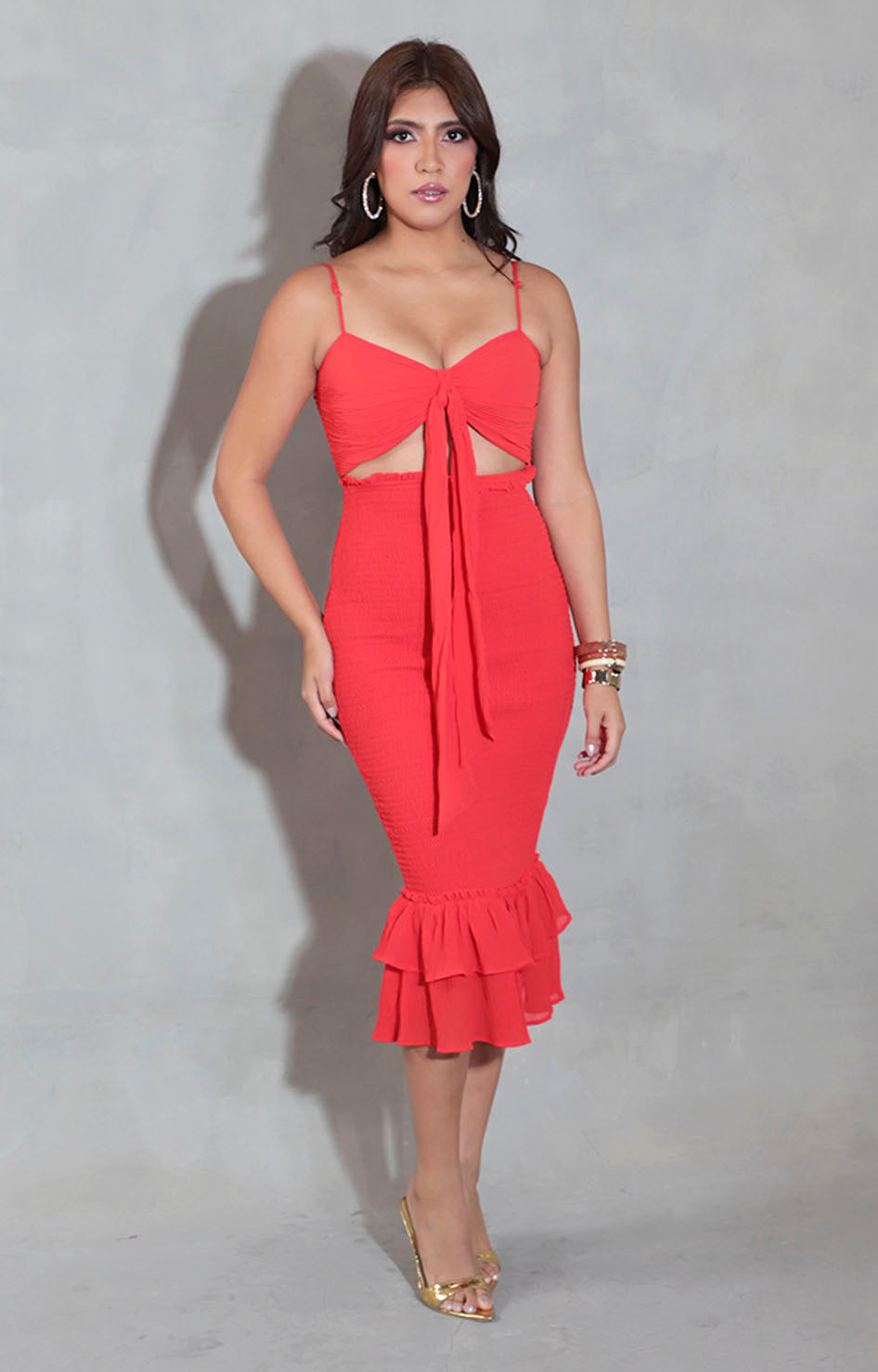 Vestido rojo - VESTIDO Boutiquemirel 