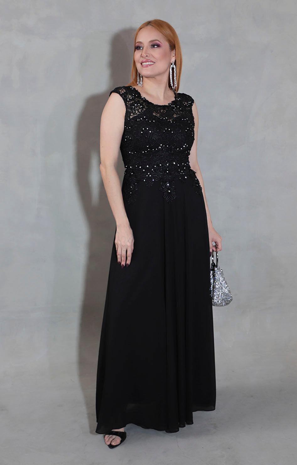 Vestido negro de gala - VESTIDO Boutiquemirel 