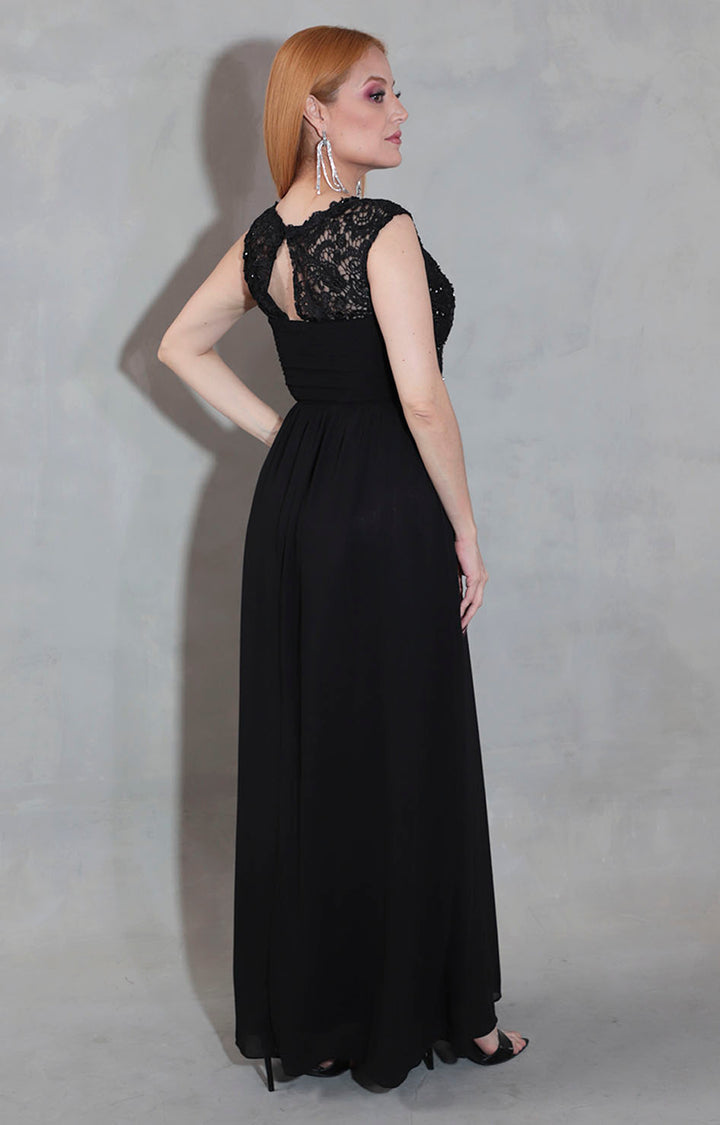 Vestido negro de gala - VESTIDO Boutiquemirel 
