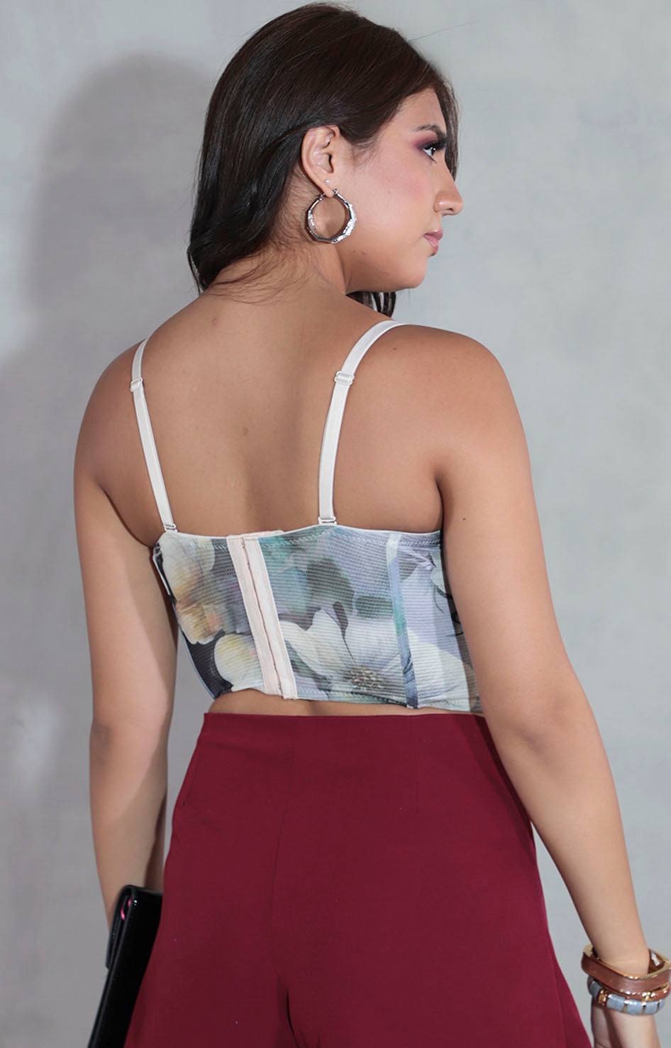 Bustier verde tie-dye - BLUSA Boutiquemirel 