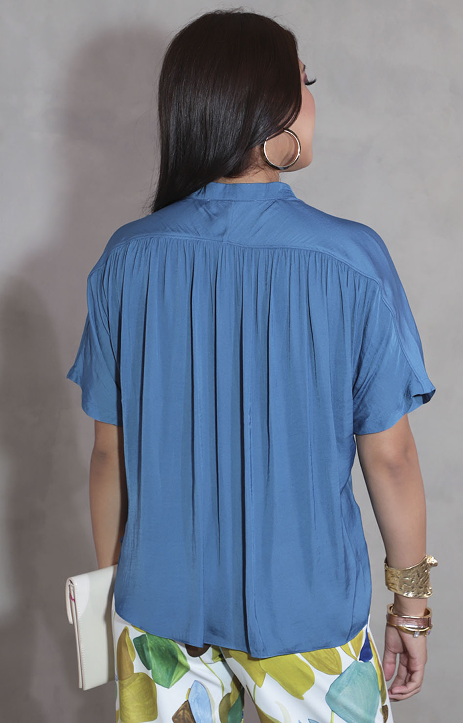 Blusa azul - BLUSA Boutiquemirel 
