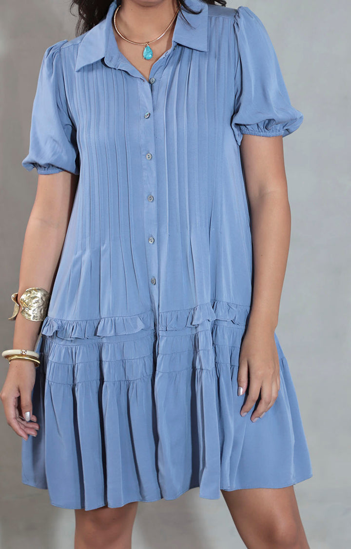 Vestido azul - VESTIDO Boutiquemirel 