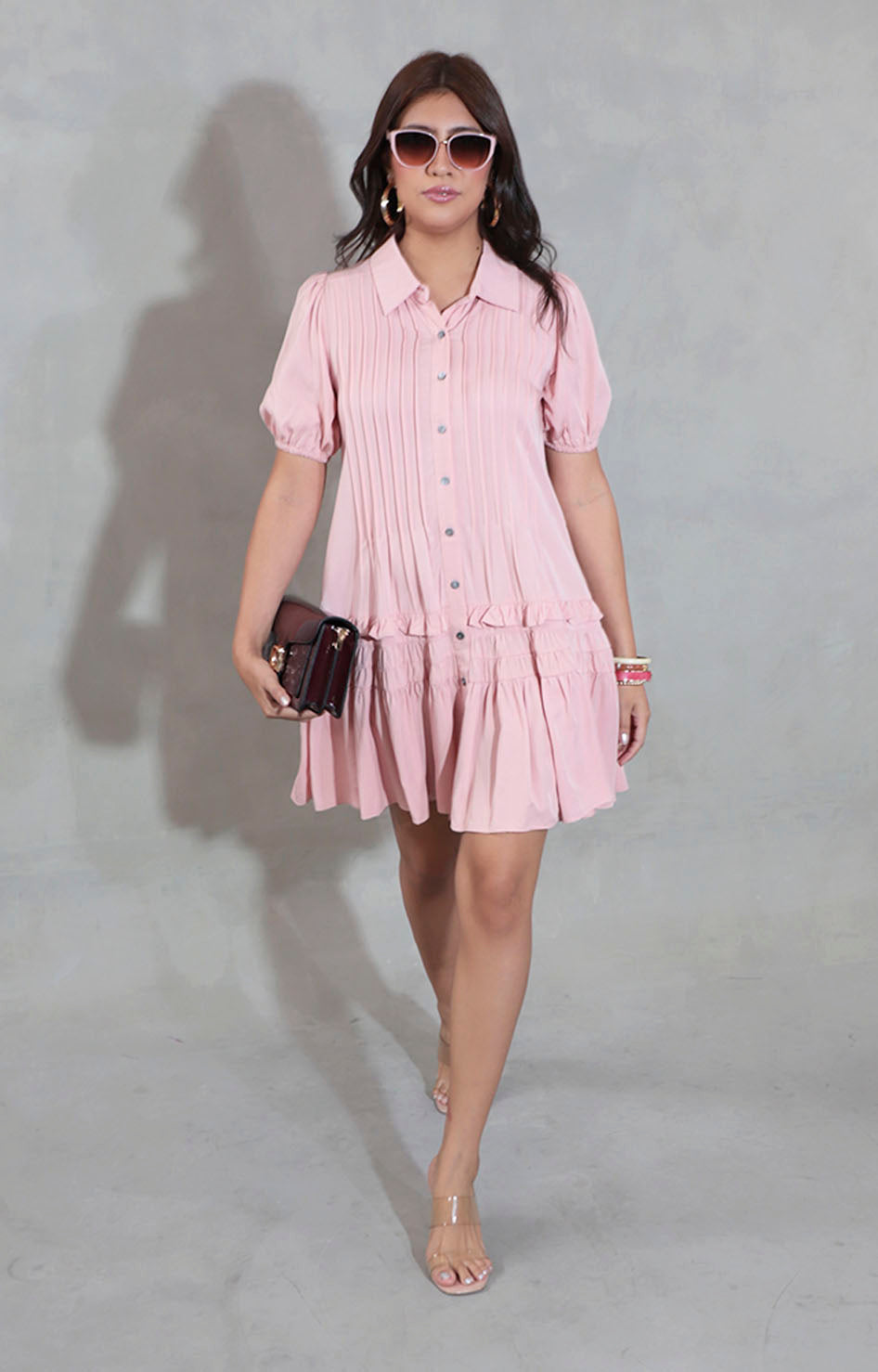 Vestido rosa - VESTIDO Boutiquemirel 