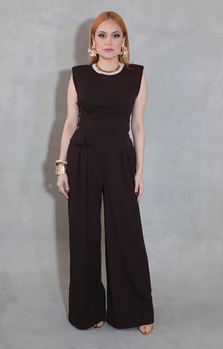 Conjunto café - CONJUNTO Boutiquemirel 