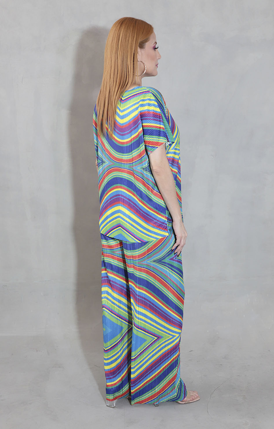 Conjunto azul estampado - CONJUNTO Boutiquemirel 