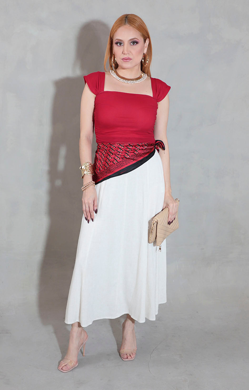 Blusa roja - BLUSA Boutiquemirel 