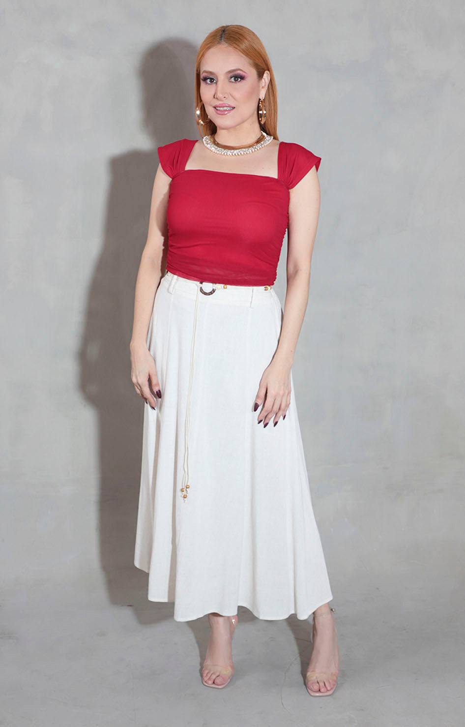 Blusa roja - BLUSA Boutiquemirel 