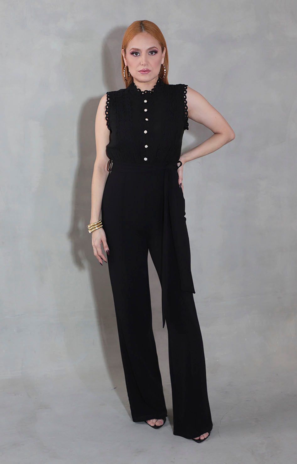 Palazzo negro con lazo - PALAZZO Boutiquemirel 