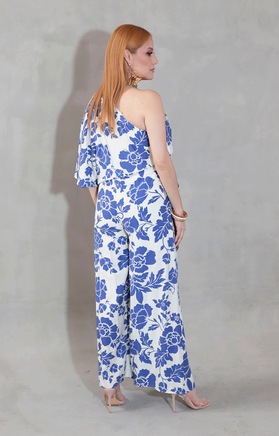 Palazzo beige con flores - PALAZZO Boutiquemirel 