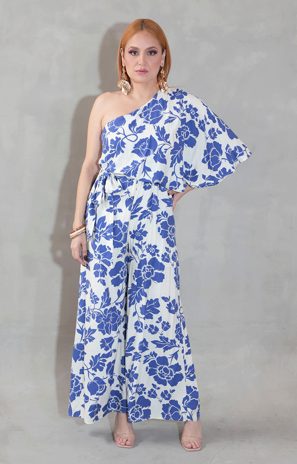 Palazzo beige con flores - PALAZZO Boutiquemirel 