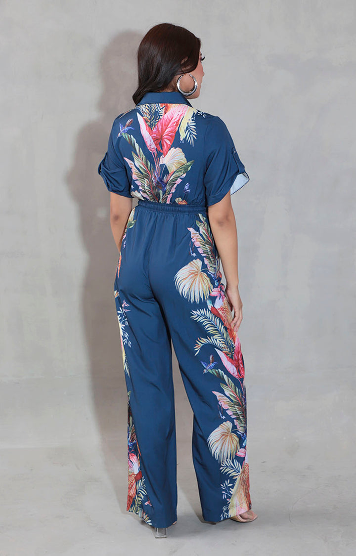 Palazzo azul estampado - PALAZZO Boutiquemirel 