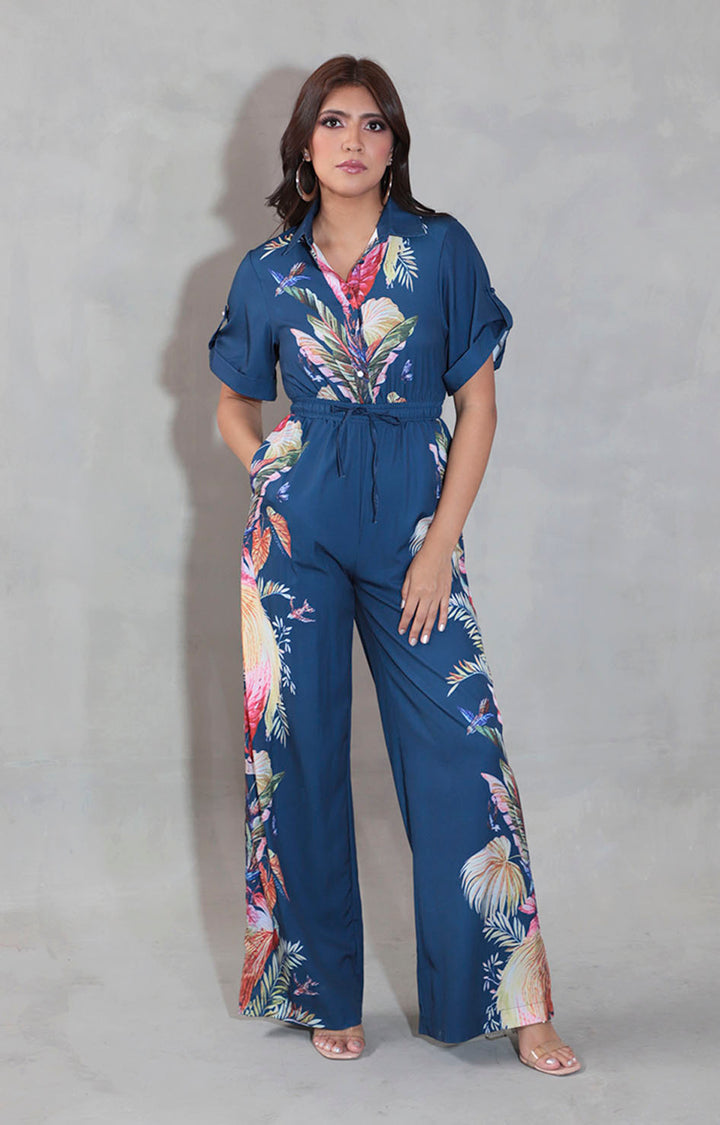 Palazzo azul estampado - PALAZZO Boutiquemirel 