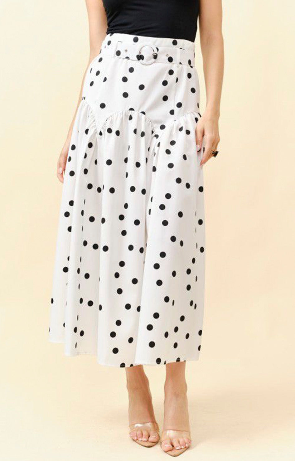 berta Falda blanca estampada - FALDA REGULAR Boutiquemirel 