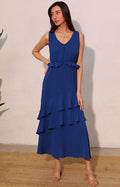 V*1-26*TYCHE*D-9094*ROYAL - VESTIDO LARGO REGULAR Boutiquemirel 