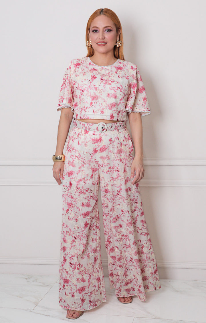 Conjunto con estampado floral - CONJUNTO REGULAR Boutiquemirel 